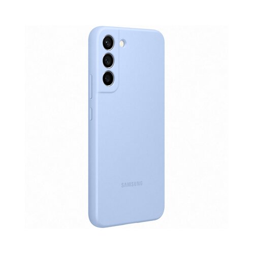 Samsung Silikonski etui za Galaxy S22 Plus, modre barve Slike