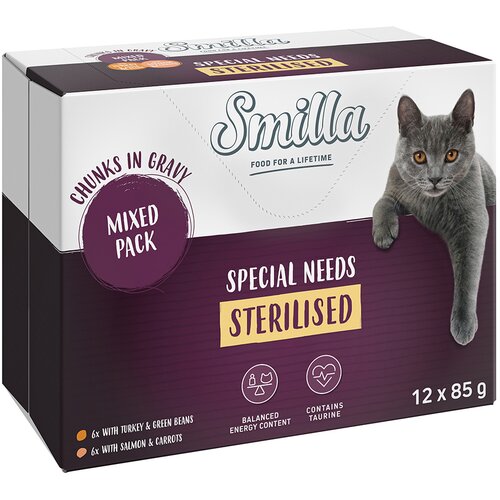 Smilla Ekonomično pakiranje 24 x 85 g zalogajčići s povrćem - Sterilised mješovito pakiranje Cijene