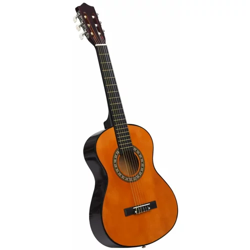 vidaXL Klasična gitara za početnike i djecu 1/2 34" od drva lipe
