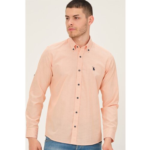 Dewberry G770 MEN'S SHIRT-ORANGE Cene