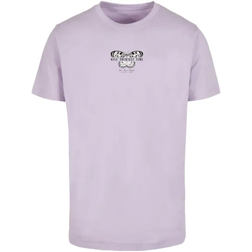 Mister Tee Men's T-shirt Give Yourself Time lilac