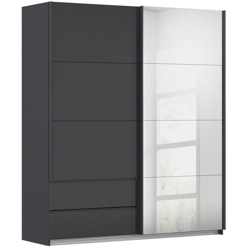 Premium Living Omara Z Drsnimi Vrati Elara, Temno Siva Slike