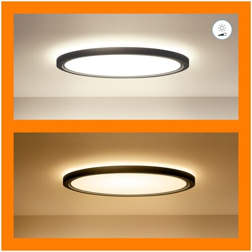 Wiz LED RGB stropno svetlo SUPERSLIM LED/32W/230V Wi-Fi sa prigu&amp;scaron;iva crna Slike