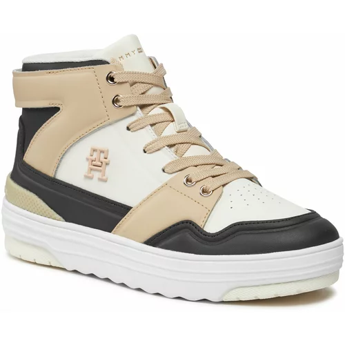 Tommy Hilfiger Superge Th Basket Sneaker Hi FW0FW07757 White Clay AES