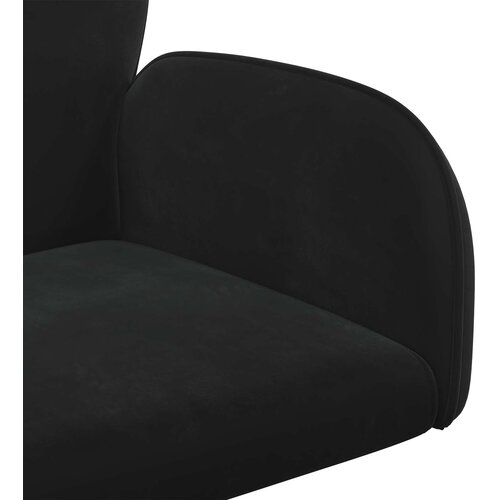  Okretne radne stolice 4 kom. 54 x 55 x 90 cm Crna Bar&amp;scaron;un Slike