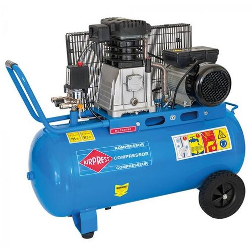 METALKAS/BAYER Airpress HL 340-90 air compressor 2200 W 340 l/min AC Cijene