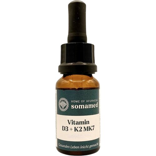 Home of Ayurveda somamed Vitamin D3 + K2 MK7 u kapima - 15 ml Cijene