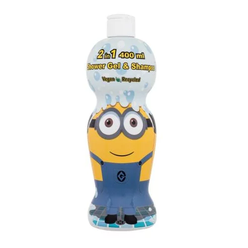 Minions 2in1 Shower Gel & Shampoo gel za tuširanje 400 ml za otroke
