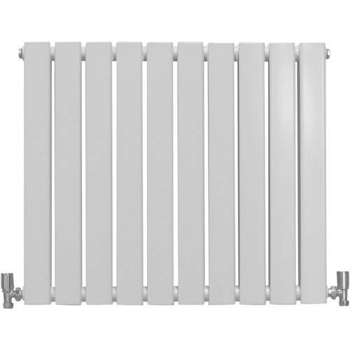 Monster dizajnerski ploski radiator sijajno bela 600 mm x 700 mm, (21569918) Cene