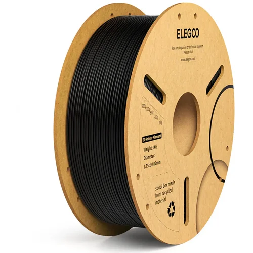 Elegoo PLA+ Black - 1,75 mm / 1000 g