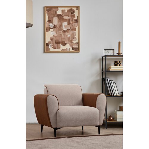 Atelier Del Sofa Fotelja Aren 85x85x100cm Bež-Cimet Cene