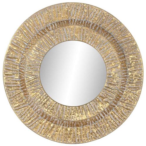  Zidno ogledalo Home ESPRIT zlatan Metal Kristal moderan 78 x 4 5 x 78 cm Slike