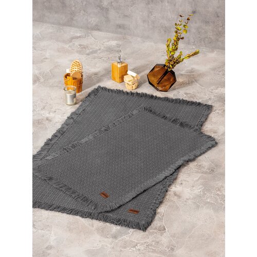 Lessentiel Maison set 2 prostirke za kupatilo Antracit Slike