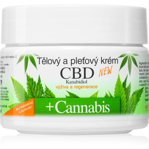 Bione Cosmetics Cannabis CBD hranjiva krema za lice i tijelo s CBD-om 260 ml Cijene