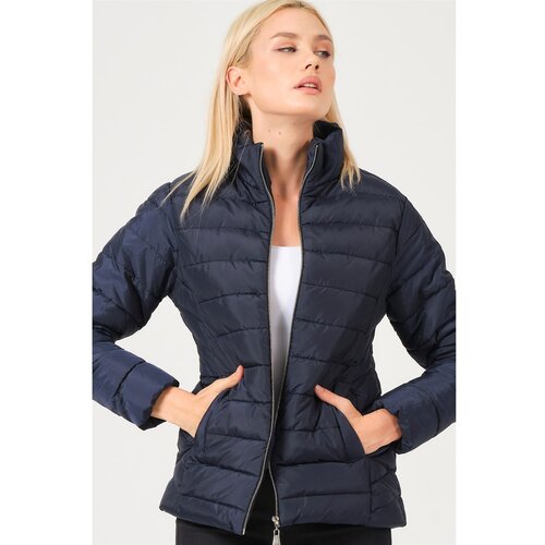 Dewberry Z6746 LADIES COAT-LACY BLUE Slike
