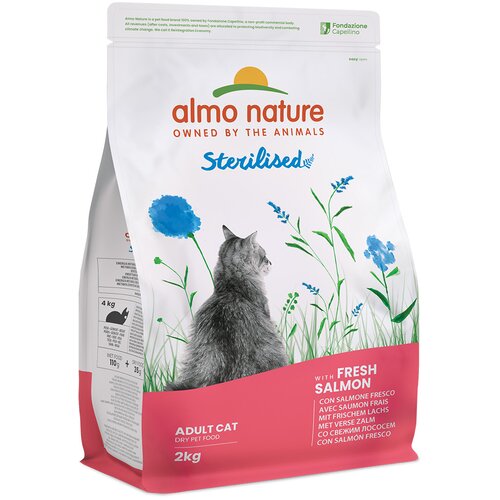 Almo Nature Holistic Sterilised losos & riž - Varčno pakiranje: 3 x 2 kg Cijene