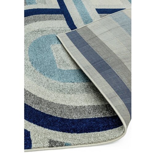 Asiatic Carpets Pra&amp;scaron;no modra preproga 200x290 cm Nova Retro Blue &amp;ndash; Slike