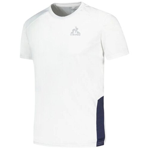 Le Coq Sportif ESS SPORT TEE SS N&amp;deg;1 M NEW OPTICAL WHITE Bijela Slike