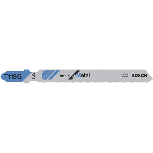 Bosch list ubodne testere T 118 G Basic for Metal - pakovanje 3 komada - 2608631674 Cene