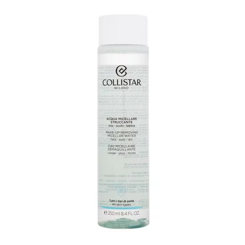 Collistar Make-Up Removing Micellar Water 250 ml micelarna voda za skidanje šminke s lica, očiju i usana za ženske
