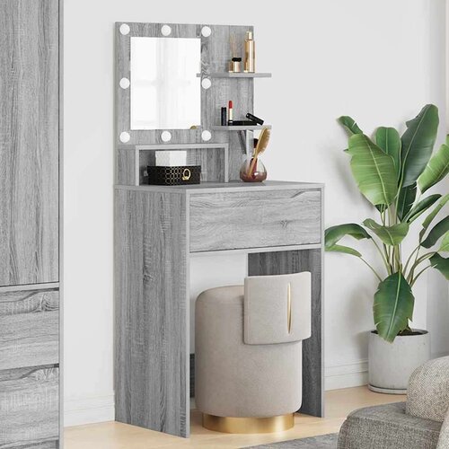  Toaletne mize za spalnice Siva Sonoma 80 x 39,6 x 135 cm, (5000093162) Cene