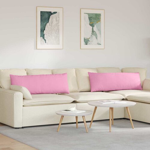  Jastučići za sofu 2 pcs Ružičasta 120 x 40 cm tkanina Cene