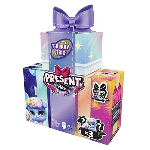 Spin Master Present Pets Mini Galaxy Trio figure paket od 3kom - Cene