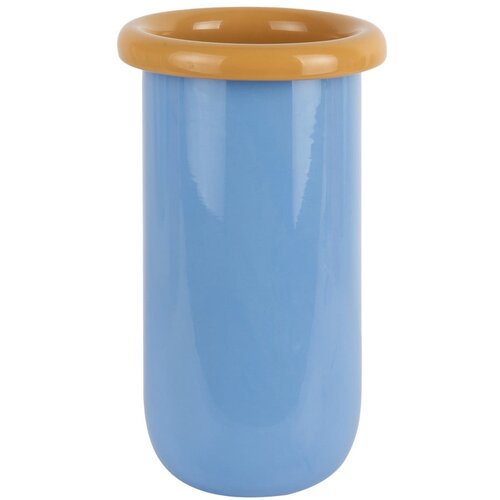 PT LIVING Plava staklena vaza (visina 25 cm) Plegado – Cijene