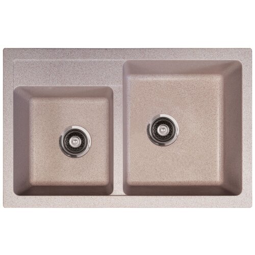 Metalac Granitna sudopera xQuadro Plus 2D 780x500 bež Cene