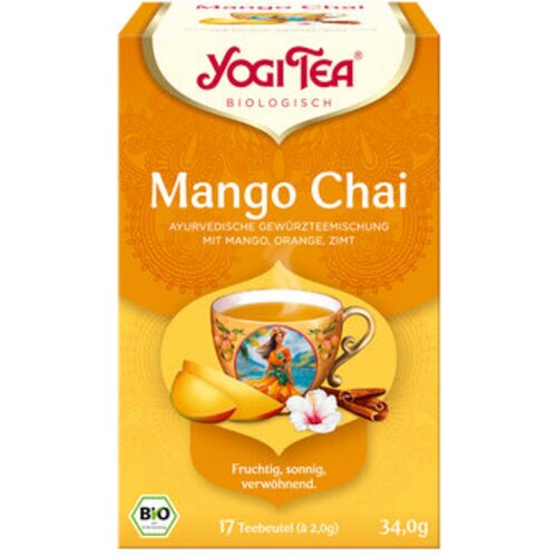 Yogi Tea Bio čaj Mango Chai - 17 vrećica čaja Cijene