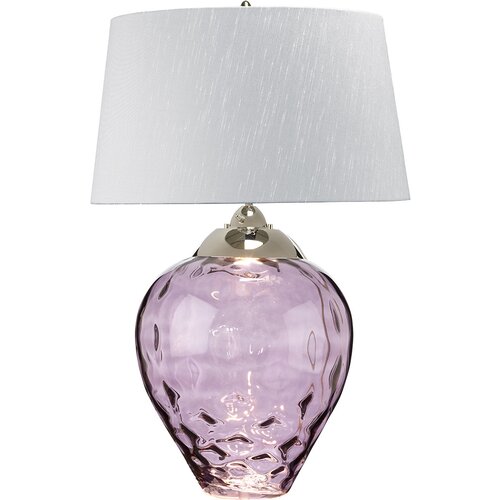 Quintiesse Samara Velika namizna svetilka iz slivovo obarvanega stekla, (22100299) Slike