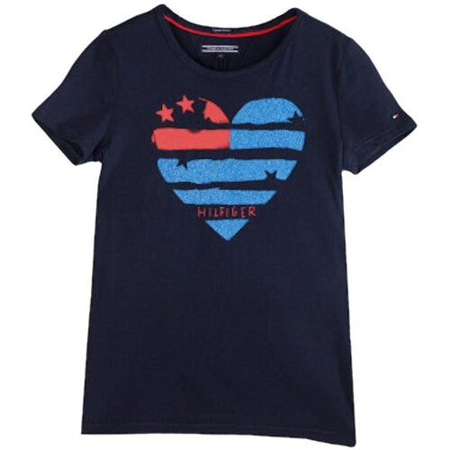 Tommy Hilfiger Majice s kratkimi rokavi - Modra Cene