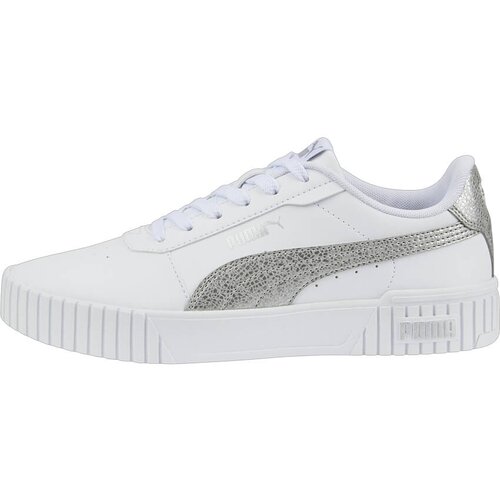 Puma Ženska obutev za prosti čas Carina 2.0 Distressed Bela Cene