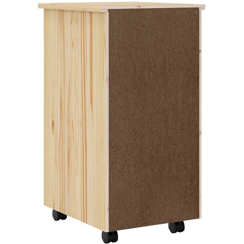 Pokretni ormar s ladicama MOSS Prozirni lak 34 x 39 x 65,5 cm Slike