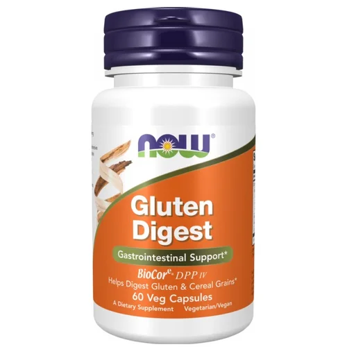 Now Foods Gluten Digest - encimi za prebavo glutena NOW (60 kapsul)