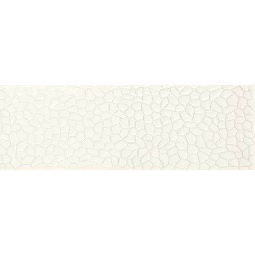 Dekor Stenska ploščica Unik (30 x 90 cm, bela, dekor Beauty, rektificirana, sijaj)