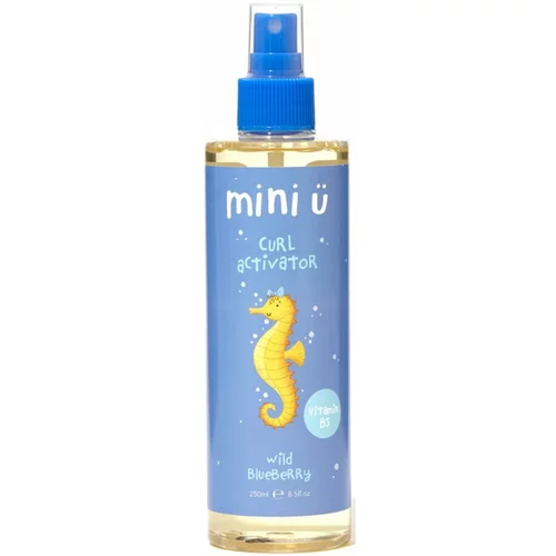 Mini-U Curl Activator Wild Blueberry aktivacijsko pršilo za kodraste lase za otroke 250 ml