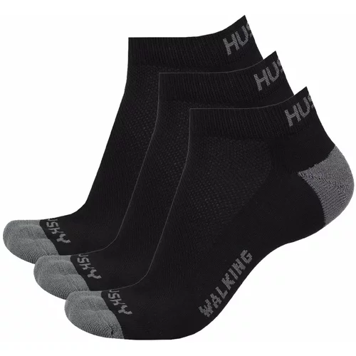 Husky Socks Walking 3pack black