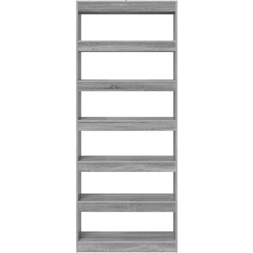  za knjige s policom Siva Sonoma 80 x 30 x 198 cm Slike