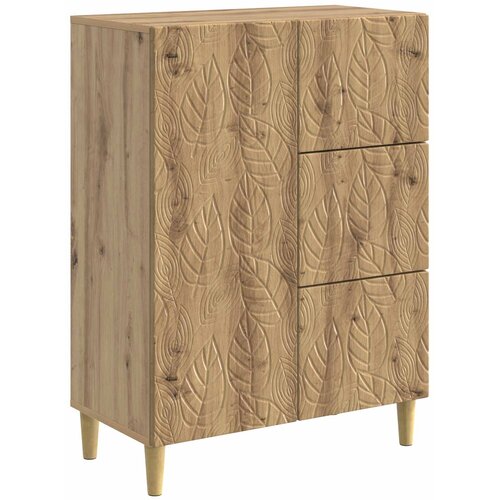 vidaXL Strani &scaron;al Artisan hrast 66 x 34,5 x 90 cm Inženirski les, (5000253325) Cene