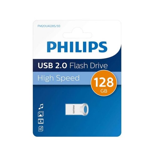 Philips Usb flash memorija 2.0 128gb single port (flp fm20ua128s/93) ( FM811 ) Slike