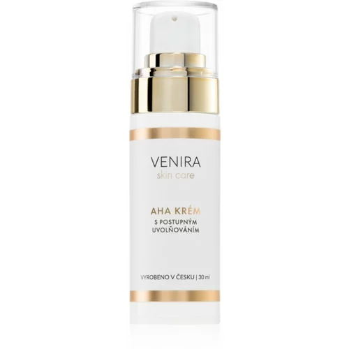 Venira Skin care AHA cream with gradual release krema za obraz za vse tipe kože 30 ml