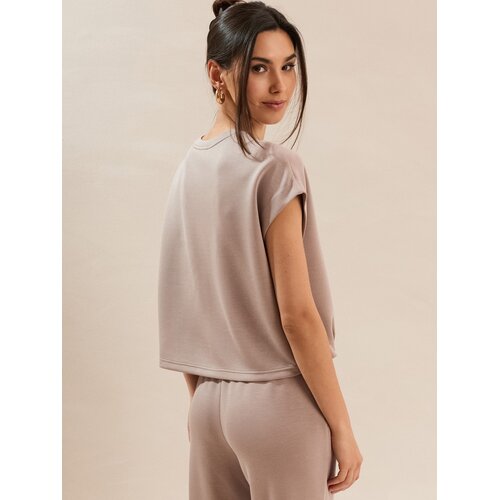 Sinsay Majica bez rukava soft touch s dodatkom viskoze Slike