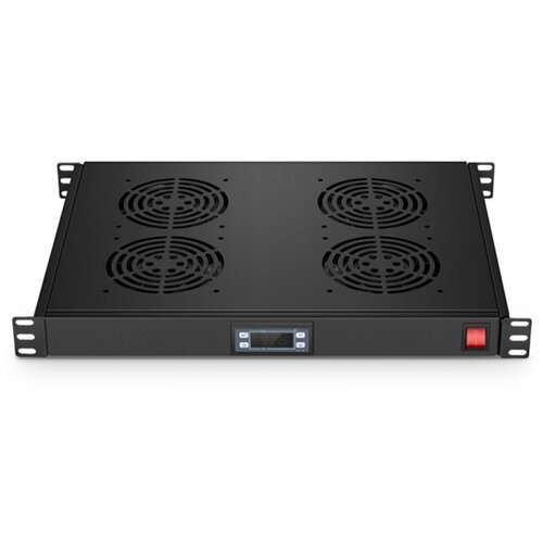 MAXPRO LINE Ventilacioni panel-polica, četiri ventilatora i termostat, 1U Cene