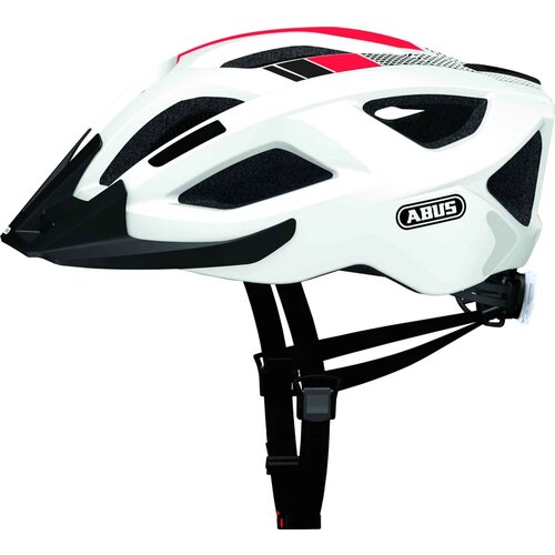 Abus Aduro 2.0 Race White, S bicycle helmet Slike