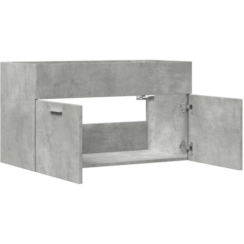 vidaXL Omarica za umivalnik betonsko siva 90x38,5x46 cm inženirski les Cene