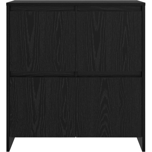  Kreveta Crni hrast 70 x 41 x 75 cm Konstruirano drvo Slike