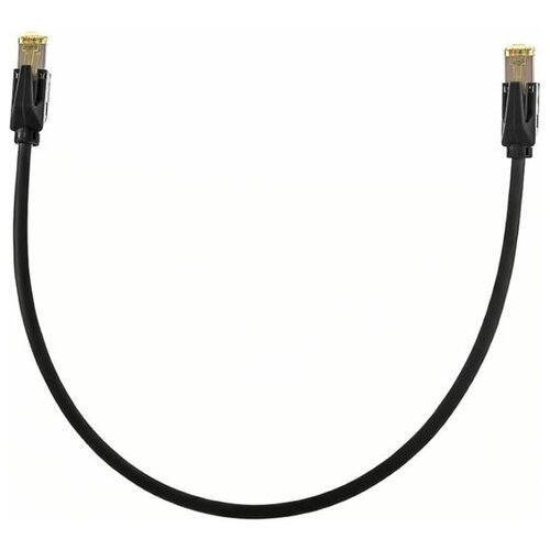 Keline mrežni kabel Cat.6A, 0.25m, črna, KEL-C6A-P-0025-BK Slike