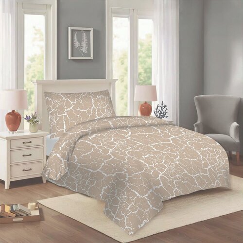 Cotton House Bež enojna bombažna posteljnina 140x200 cm Artus &amp;ndash; Slike