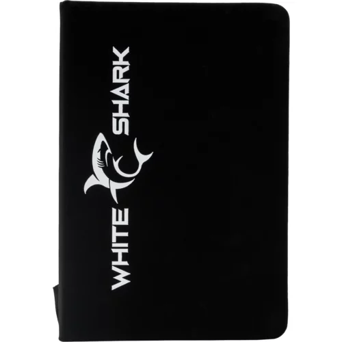 White Shark bilježnica 21x14 cm - Crna, (08-nb-001b)